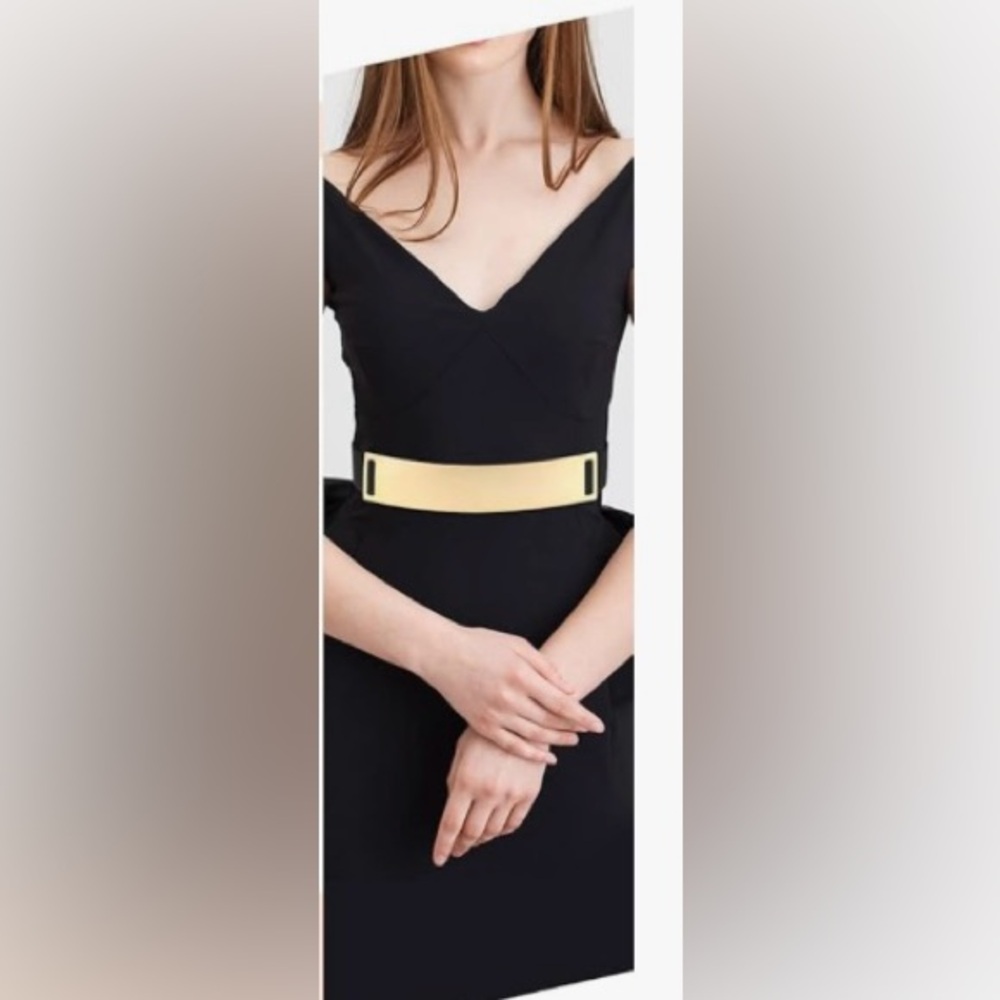 Gold metal belt